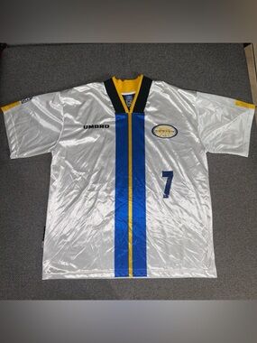 Rare 90s Player Issue Miami Fusion FC Umbro Futbol Soccer Jersey